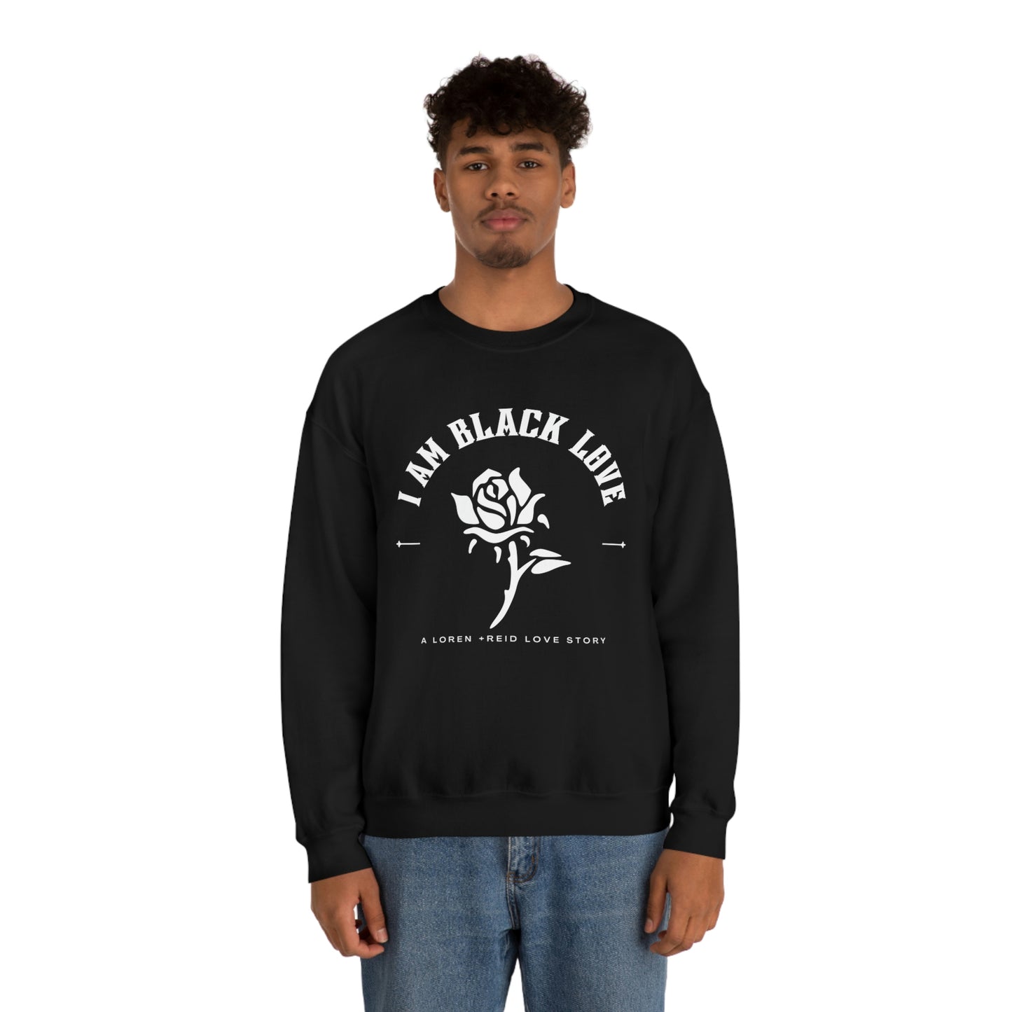 Black Love Crewneck Sweatshirt