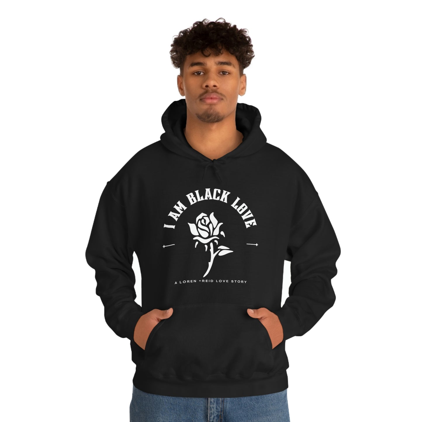 Black Love Hooded Sweatshirt