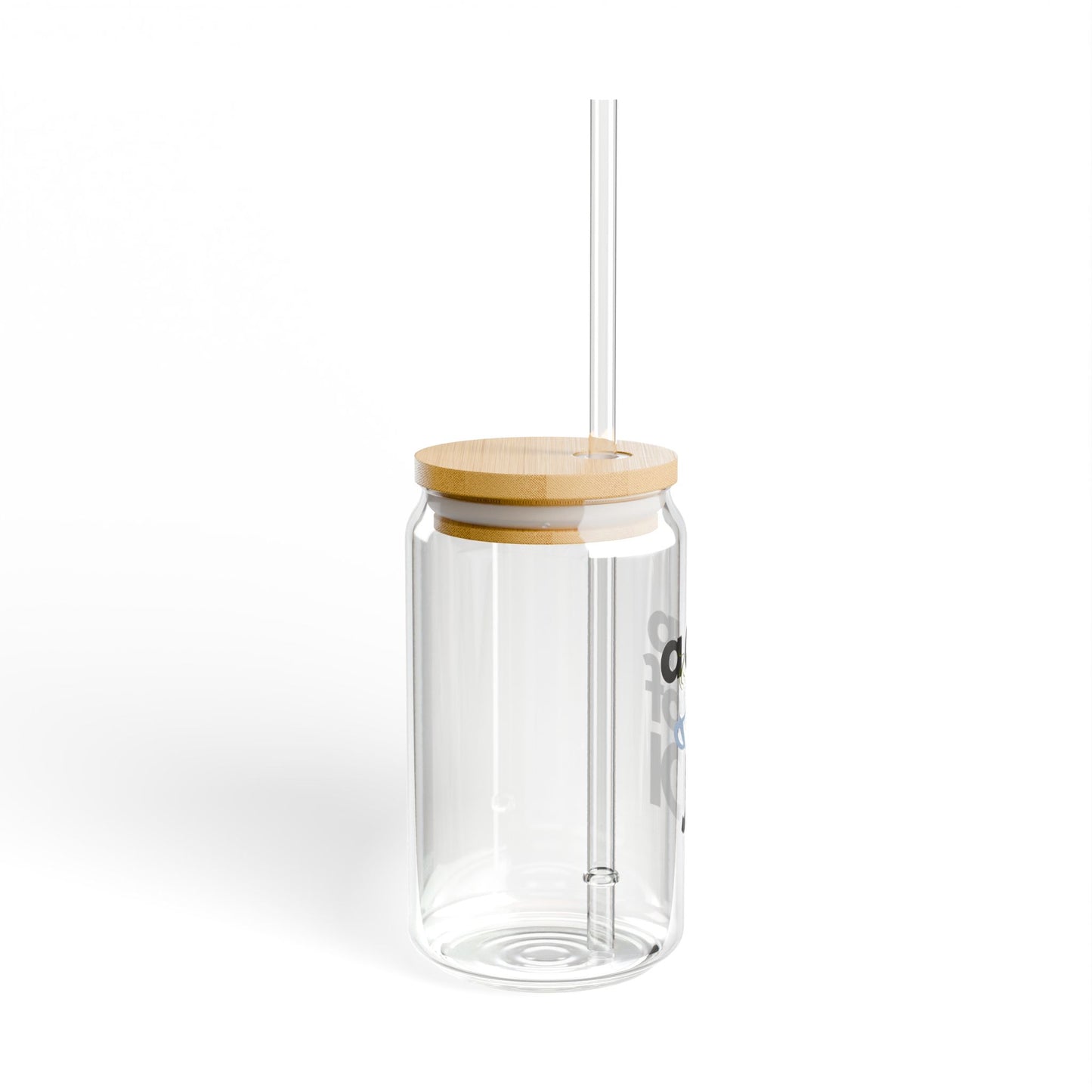 A Cup of Joi  Sipper Glass - 16oz Eco-Friendly Drinkware