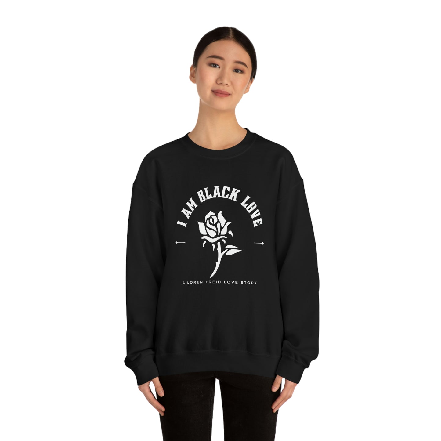Black Love Crewneck Sweatshirt